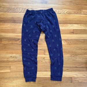 Cat & Jack Navy Skull Print thermal Joggers